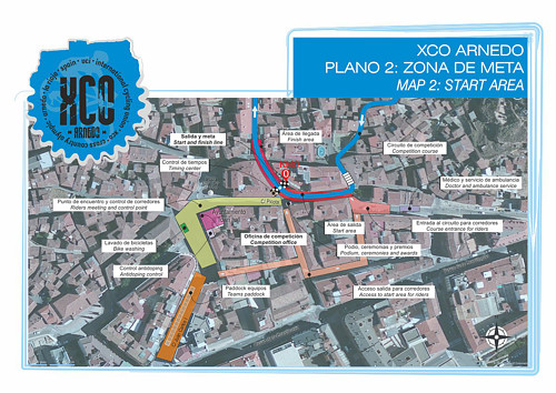 Plano 2 Zona de Meta II XCO Internacional Ciudad de Arnedo 2016 Plano 2 Zona de Meta II XCO Internacional Ciudad de Arnedo 2016