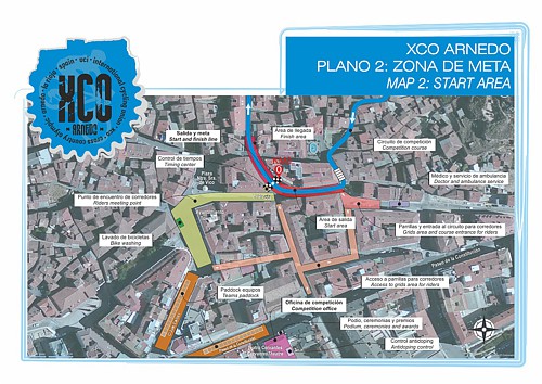 Plano 2 Zona de Meta III XCO Internacional Ciudad de Arnedo 2017 Plano 2 Zona de Meta III XCO Internacional Ciudad de Arnedo 2017