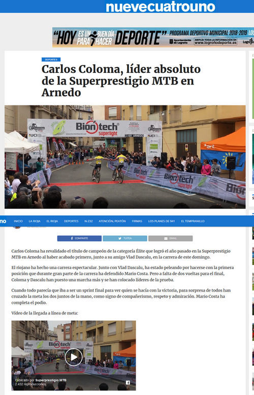 IV XCO Internacional Ciudad de Arnedo en Nueve Cuatro Uno IV XCO Internacional Ciudad de Arnedo en Nueve Cuatro Uno