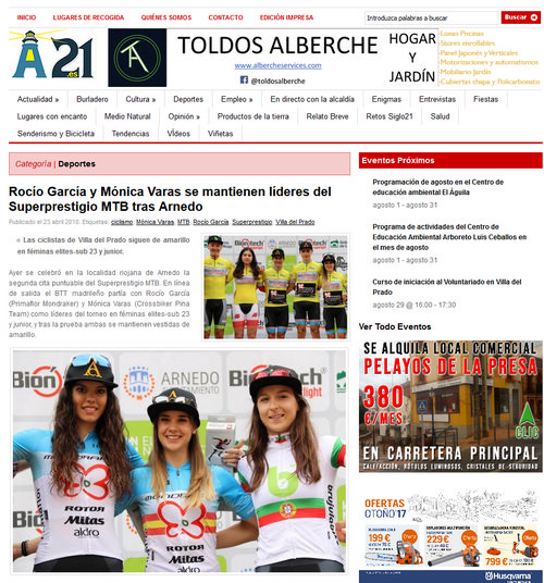 IV XCO Internacional Ciudad de Arnedo en A21 IV XCO Internacional Ciudad de Arnedo en A21