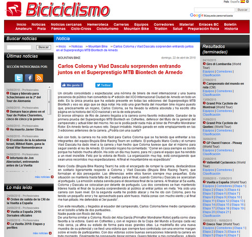 IV XCO Internacional Ciudad de Arnedo en Biciciclismo IV XCO Internacional Ciudad de Arnedo en Biciciclismo
