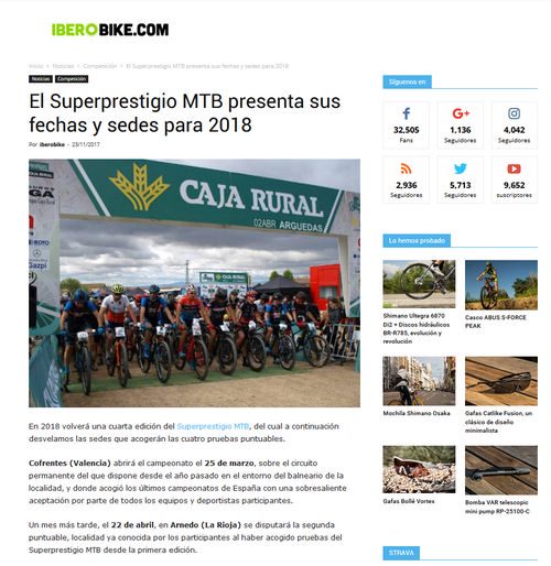 IV XCO Internacional Ciudad de Arnedo en Iberobike IV XCO Internacional Ciudad de Arnedo en Iberobike