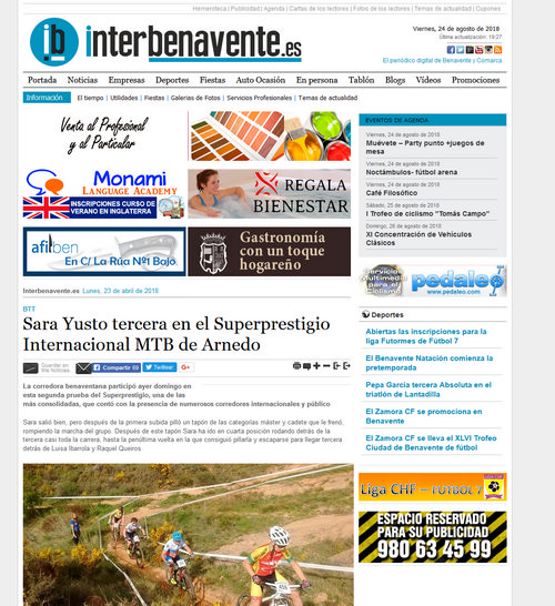 IV XCO Internacional Ciudad de Arnedo en Interbenavente IV XCO Internacional Ciudad de Arnedo en Interbenavente