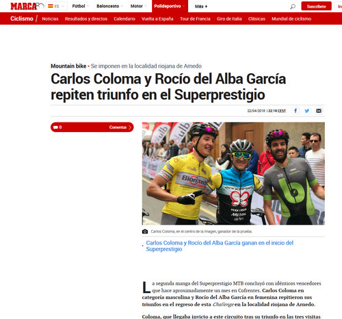 IV XCO Internacional Ciudad de Arnedo en Marca IV XCO Internacional Ciudad de Arnedo en Marca