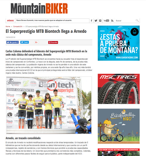 IV XCO Internacional Ciudad de Arnedo en Mountainbiker IV XCO Internacional Ciudad de Arnedo en Mountainbiker