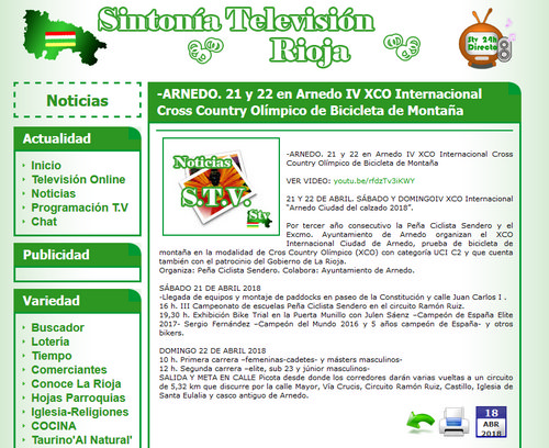 IV XCO Internacional Ciudad de Arnedo en STV Rioja IV XCO Internacional Ciudad de Arnedo en STV Rioja