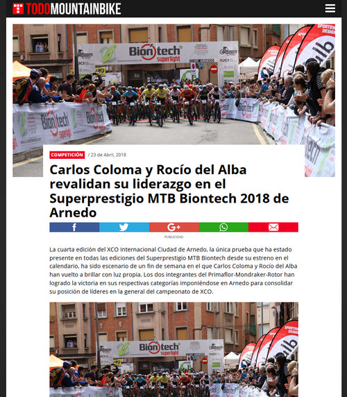IV XCO Internacional Ciudad de Arnedo en Todomountainbike (2) IV XCO Internacional Ciudad de Arnedo en Todomountainbike (2)