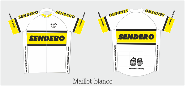 Equipación Retro 2014 de la Peña Ciclista Sendero Equipación Retro 2014 de la Peña Ciclista Sendero