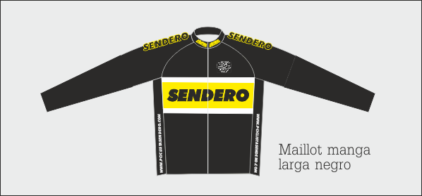 Equipación Retro 2014 de la Peña Ciclista Sendero Equipación Retro 2014 de la Peña Ciclista Sendero