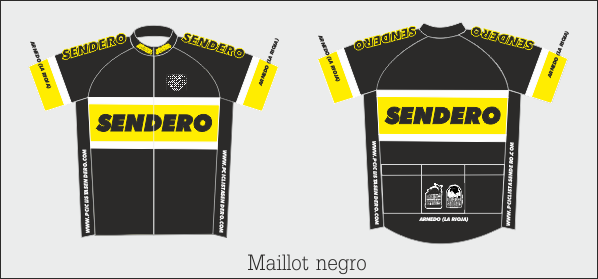 Equipación Retro 2014 de la Peña Ciclista Sendero Equipación Retro 2014 de la Peña Ciclista Sendero