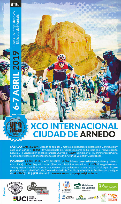 Cartel V XCO Internacional Ciudad de Arnedo 2019