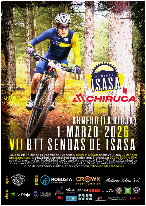 Presentación VII BTT Sendas de Isasa by Chiruca 2026