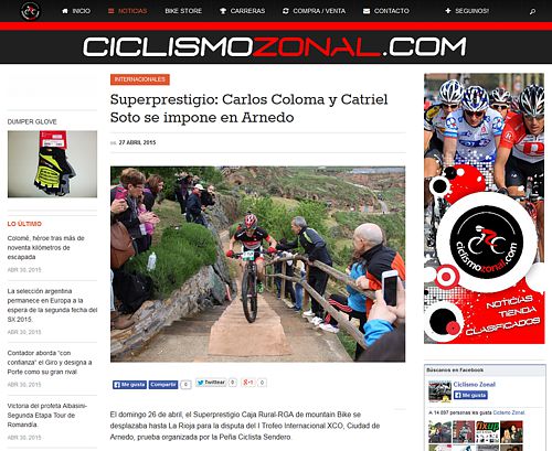 2015-04-28 XCO Arnedo en Ciclismo Zonal de Argentina