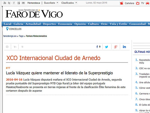 II XCO Internacional Ciudad de Arnedo en Faro de Vigo (1)