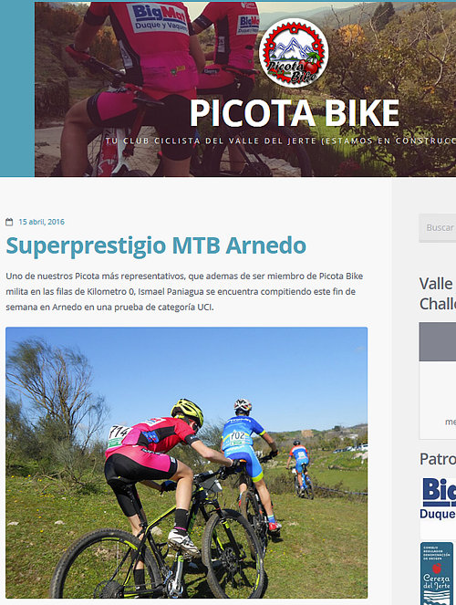 II XCO Internacional Ciudad de Arnedo en Picota Bike