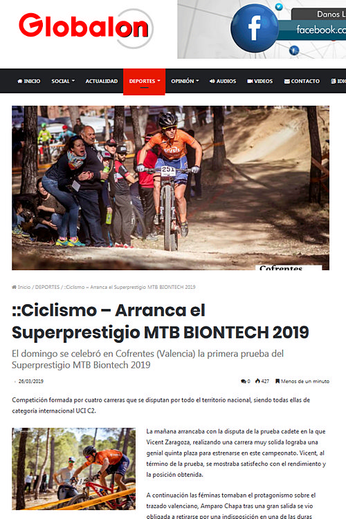 V XCO Internacional Ciudad de Arnedo en Globalon.es V XCO Internacional Ciudad de Arnedo en Globalon.es