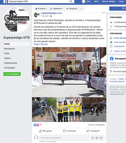 V XCO Internacional Ciudad de Arnedo en Superprestigio MTB Biontech V XCO Internacional Ciudad de Arnedo en Superprestigio MTB Biontech