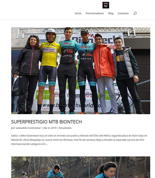 V XCO Internacional Ciudad de Arnedo en Xabias Bike Faster Wear Team V XCO Internacional Ciudad de Arnedo en Xabias Bike Faster Wear Team